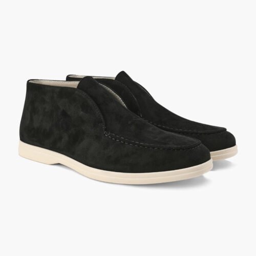 Old Money High Suede Loafers