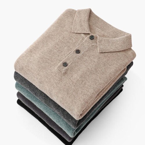 100% Cashmere Polo