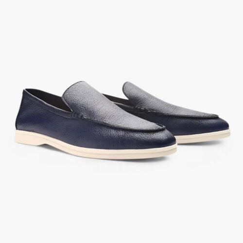 Old Money Cowhide Leather Loafers