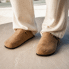 Old Money Suede Clogs