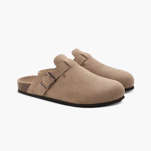Old Money Suede Clogs