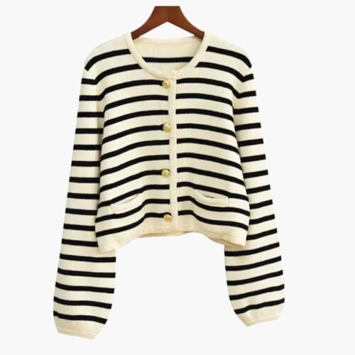 Premium Striped Wool Vest