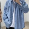 Oversized Striped Shirt