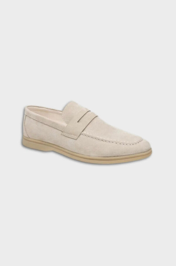 ATHÈNES Suede Leather Loafers