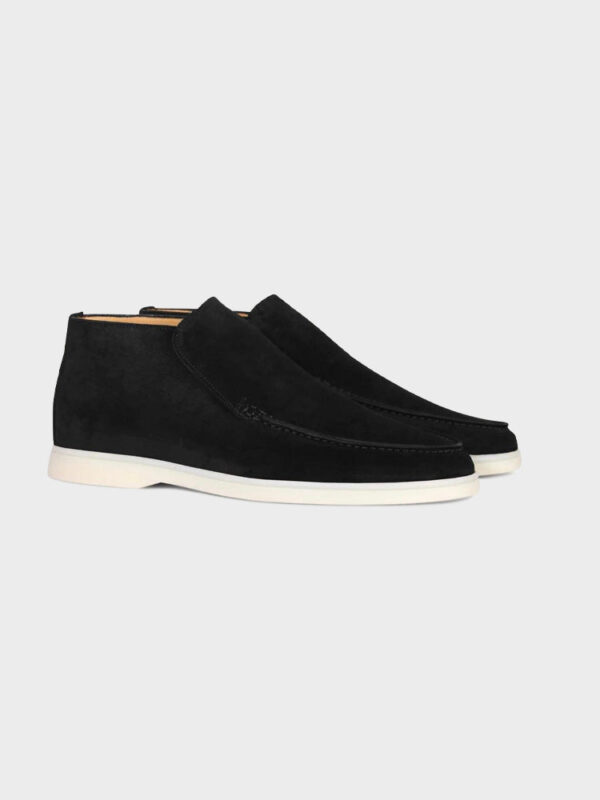 MONACO High Suede Loafers