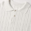 FLORENCE Cable Knit Polo