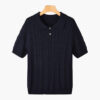 FLORENCE Cable Knit Polo