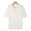 FLORENCE Cable Knit Polo