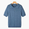 FLORENCE Cable Knit Polo