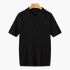 GIMCHEON Knitted Polo Shirt