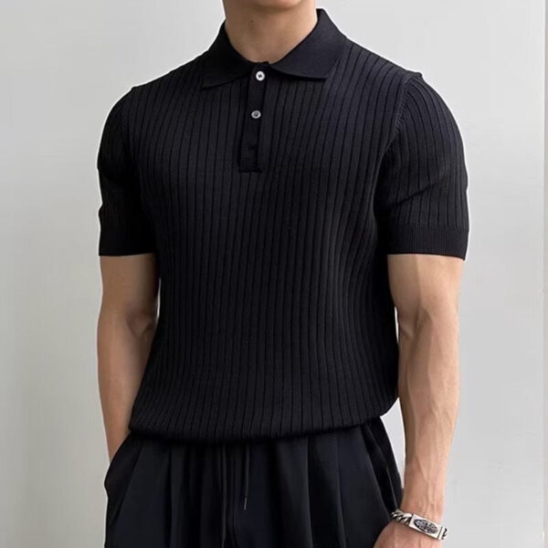 223C76EA-5342-43A4-AF09-1039F87C14CA GIMCHEON Knitted Polo Shirt