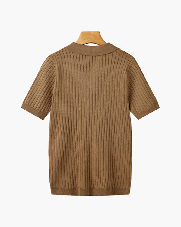 SHZC6054 GIMCHEON Knitted Polo Shirt