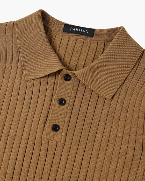 SHZC6055 GIMCHEON Knitted Polo Shirt