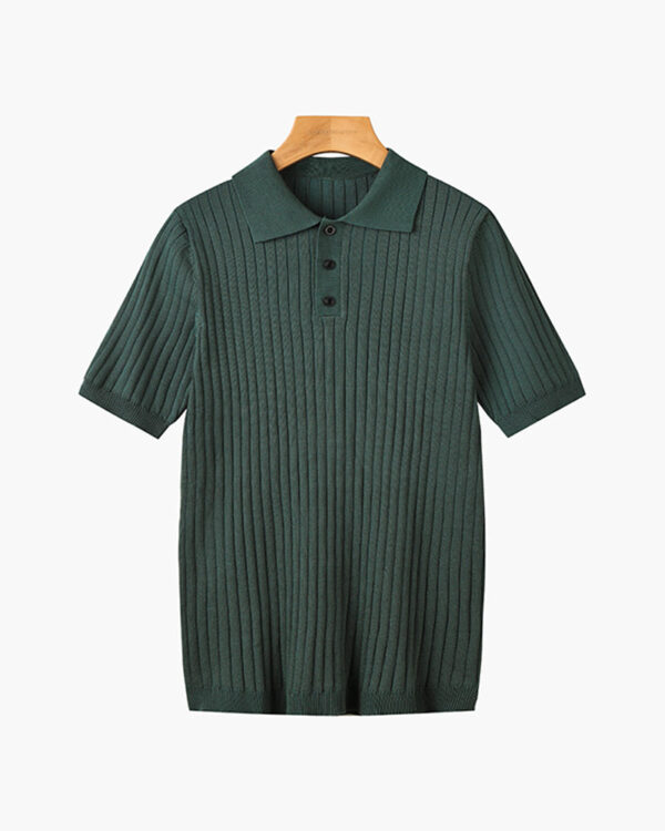 SHZC6062 GIMCHEON Knitted Polo Shirt
