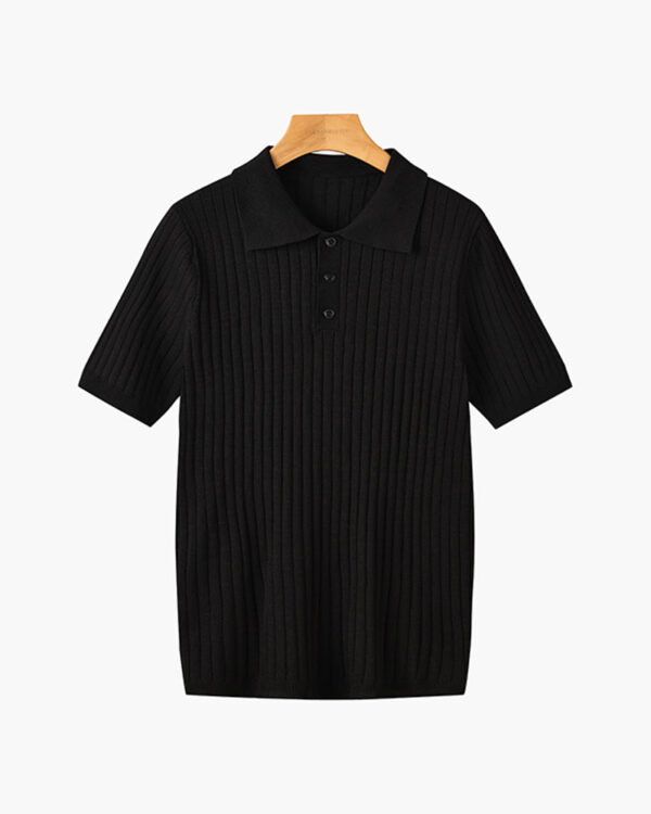 SHZC6073 GIMCHEON Knitted Polo Shirt